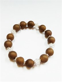 Браслет из вулканической лавы №6 - фото 12598