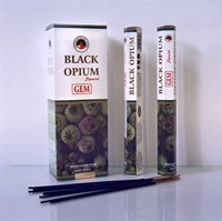 Black Opium / Черный опиум благовоние Ppure 6-гранки №219