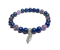 Браслет из Аметиста и Лазурита