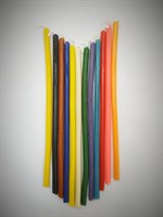 Восковые свечи микс (12 цветов)