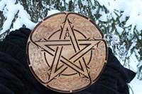 Алтарь Универсальный Пентаграмма (выжигание)