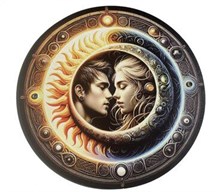 Алтарь Небесный союз d=27 см, ХДФ