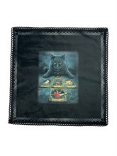 Скатерть-алтарь для гаданий и раскладов Кот таролог