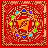 Пентакль для защиты имущества салфетка-генератор